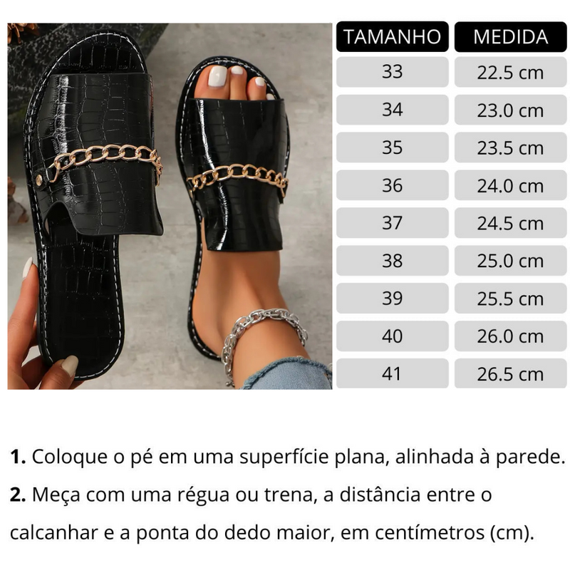 Mule Feminino Liman em Couro Nobre